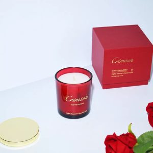 Vela perfumada Crimson 120g en caja